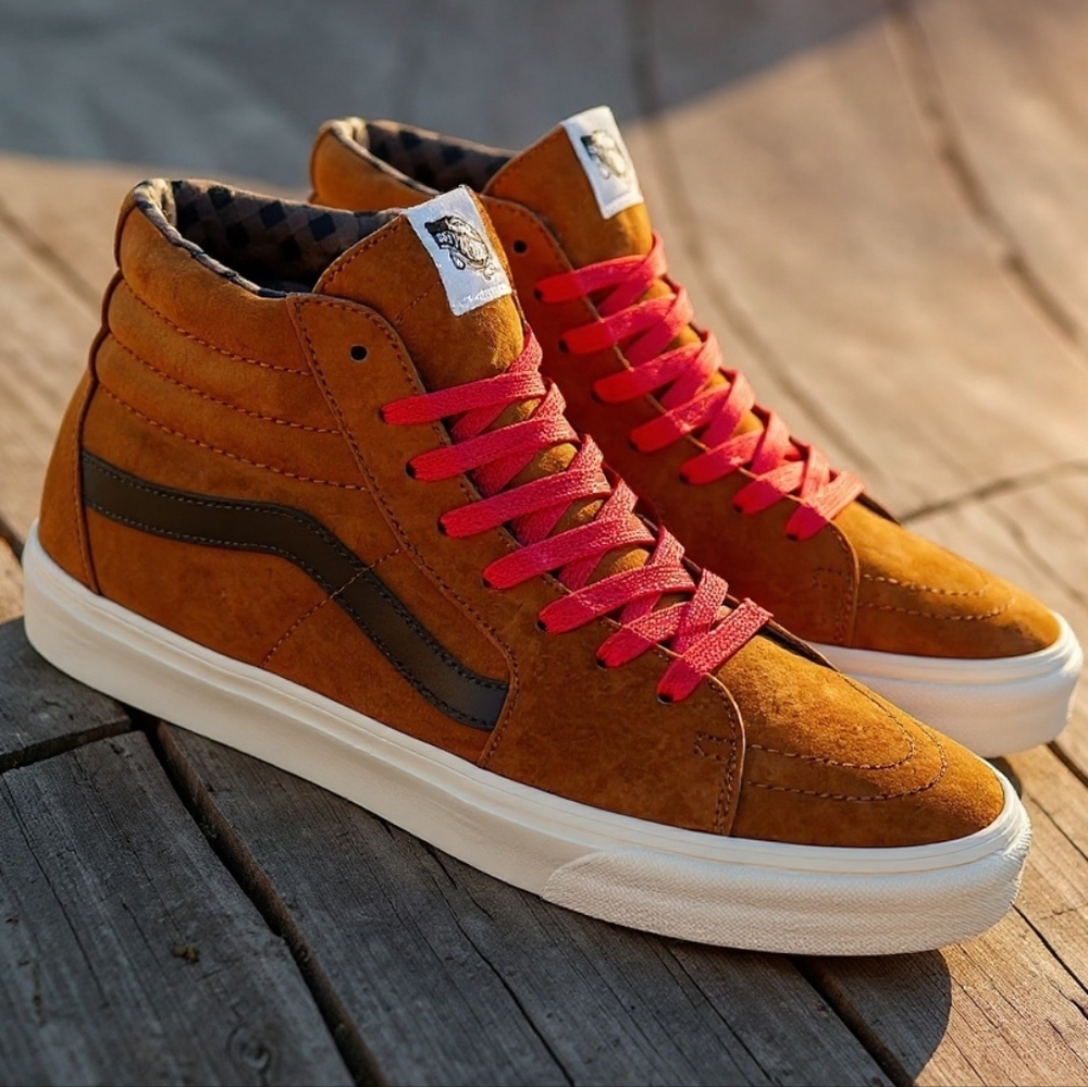 Vans Sk8-Hi Suede ShoeLifestyle, Original Icon M6/W7.5 NEW